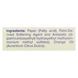 Sun And Earth Natural Fabric Softener Sheets - Light Citrus - 80 Sheets - Case Of 6