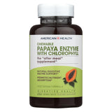 American Health - Papaya Enzyme With Chlorophyll Chewable - 250 Tablets