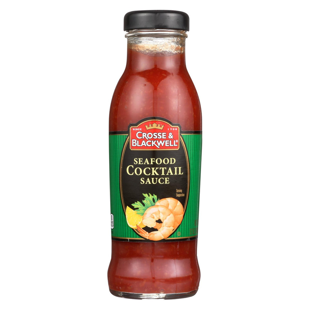 Crosse And Blackwell Seafood Sauce - Cocktail Sauce - Case Of 6 - 12 Oz.