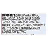 Newman's Own Organics Sour Licorice Twists - Strawberry - Case Of 15 - 5 Oz.