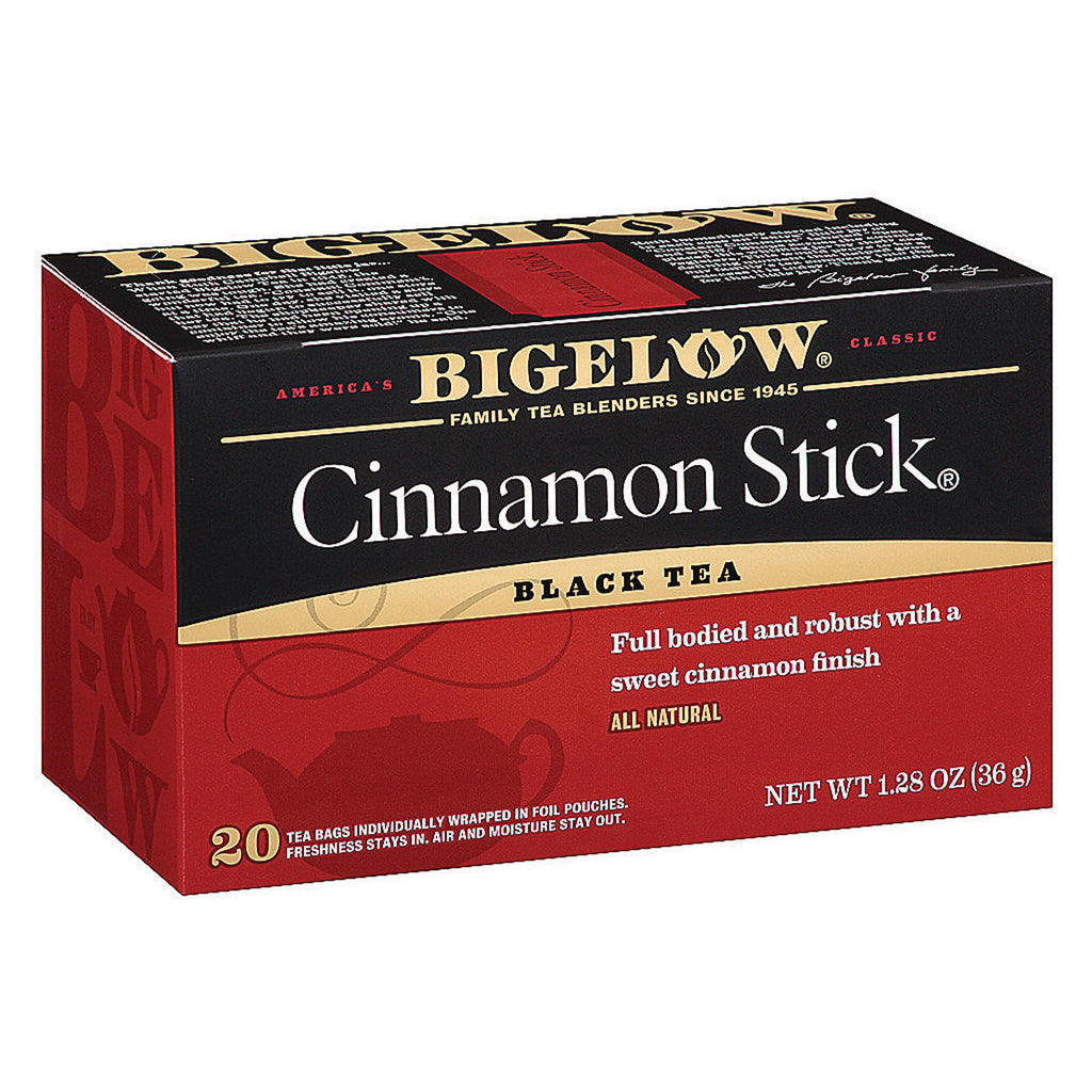 Bigelow Tea Cinnamon Stick Black Tea - Case Of 6 - 20 Bags