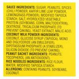 Taste Of Thai Peanut Noodles Quick Meal - Case Of 6 - 5.25 Oz.
