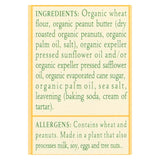 Late July Snacks Sandwich Crackers - Peanut Butter - Case Of 12 - 5 Oz.