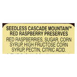 Dickinson - Pure Seedless Cascade Mountain Red Raspberry Preserves - Case Of 6 - 10 Oz.