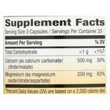 Nature's Way - Calcium And Magnesium - Mineral Complex - 100 Capsules