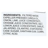 Frontera Foods Three Citrus Garlic Marinade - Garlic Marinade - Case Of 6 - 6 Fl Oz.