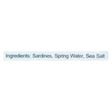 Bela - Olhao Sardines Spring Water - Case Of 12 - 4.25 Oz.