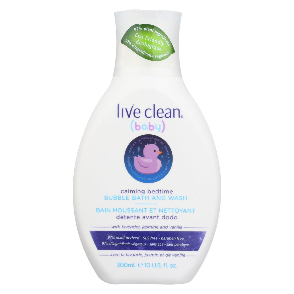 Live Clean Bubble Bath And Wash - Calm- 10 Fl Oz.