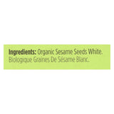 Spicely Organics - Organic Sesame Seed - White - Case Of 6 - 0.45 Oz.