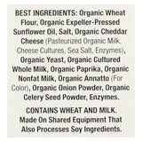 Annie's Homegrown Organic Bunnies Crackers - Cheddar - Case Of 6 - 11.25 Oz
