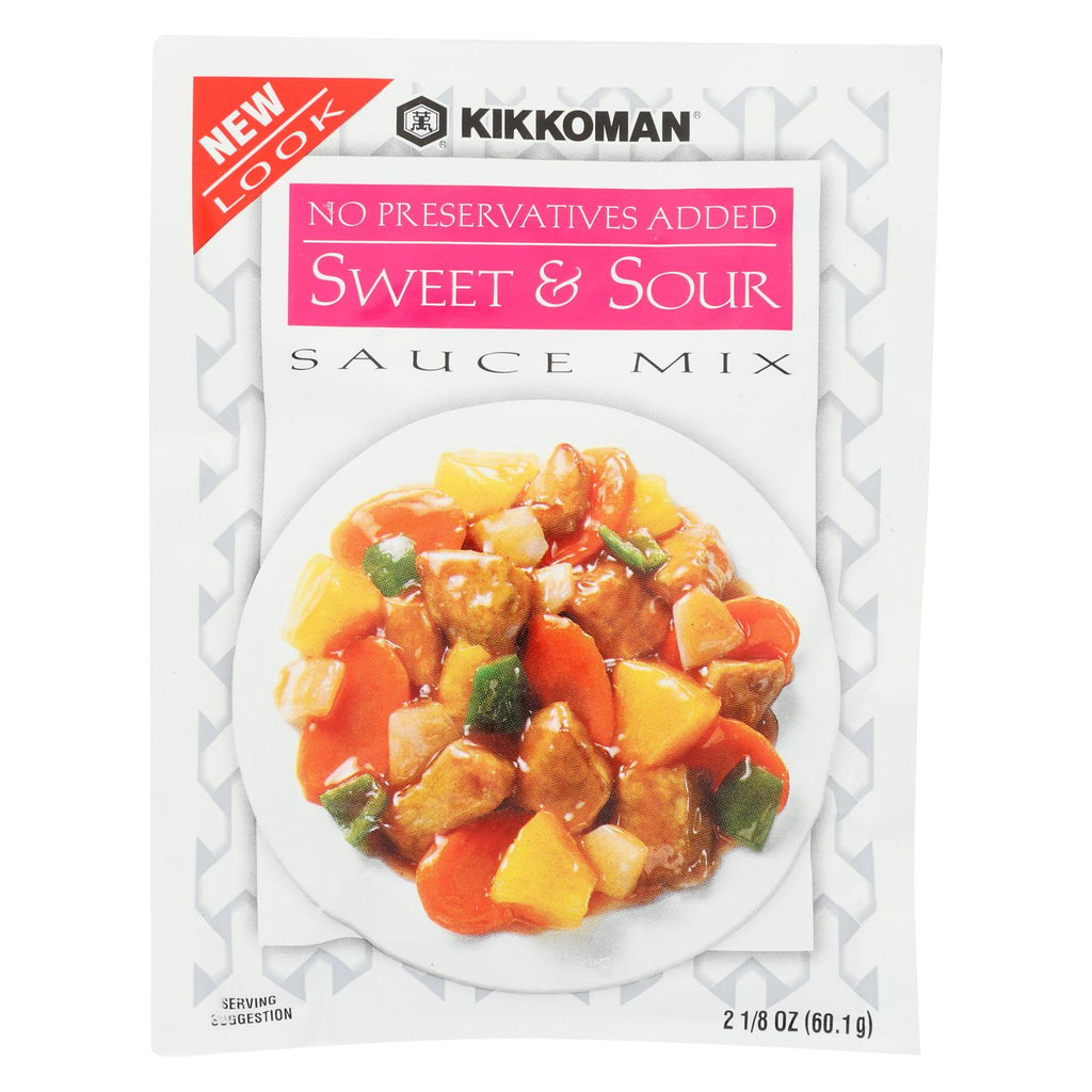 Kikkoman Seasoning - Sweet Sour Mix - Case Of 24 - 2.12 Oz