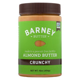 Barney Butter - Almond Butter - Crunchy - Case Of 6 - 16 Oz.