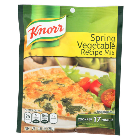 Knorr Recipe Mixes - Spring Vegetable - Case Of 12 - 0.9 Oz.