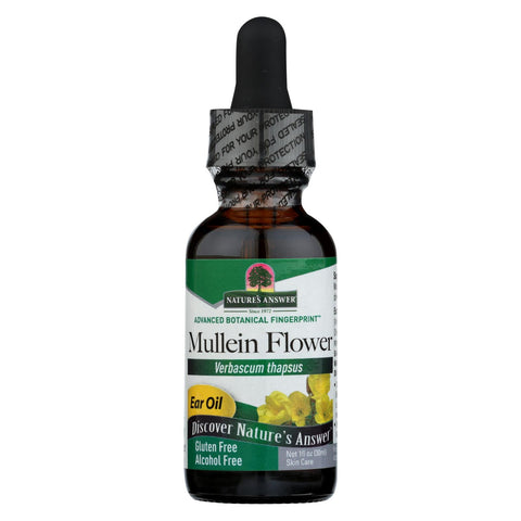 Nature's Answer - Mullein Flower Alcohol Free - 1 Fl Oz