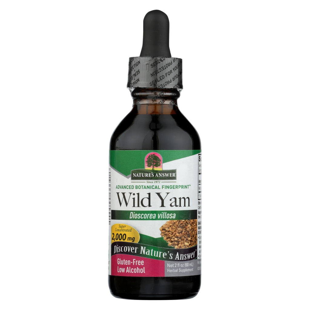 Nature's Answer - Wild Yam Root - 2 Fl Oz