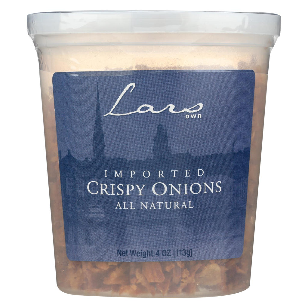 Lar's Own - Crispy Onions - Case Of 12 - 4 Oz.