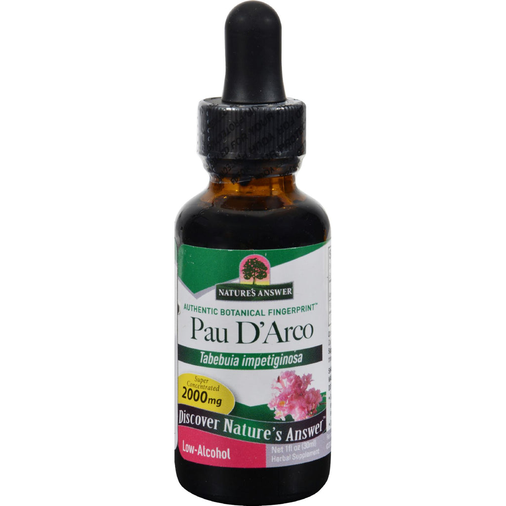 Nature's Answer - Pau D' Arco Inner Bark - 1 Fl Oz