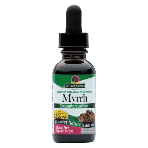 Nature's Answer - Myrrh Oleo-gum-resin - 1 Fl Oz