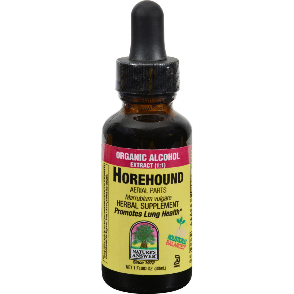 Nature's Answer - Horehound Aerial Parts - 1 Fl Oz