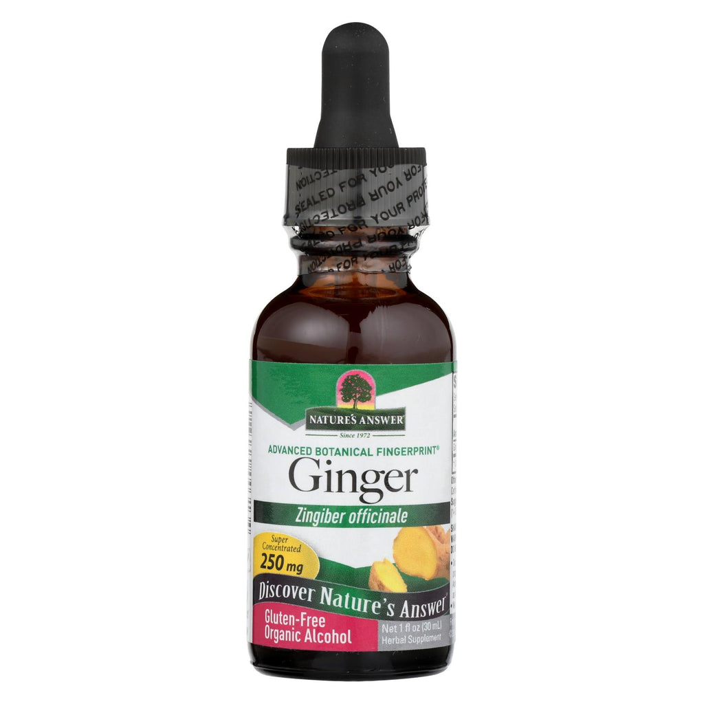 Nature's Answer - Ginger Root Extract - 1 Fl Oz