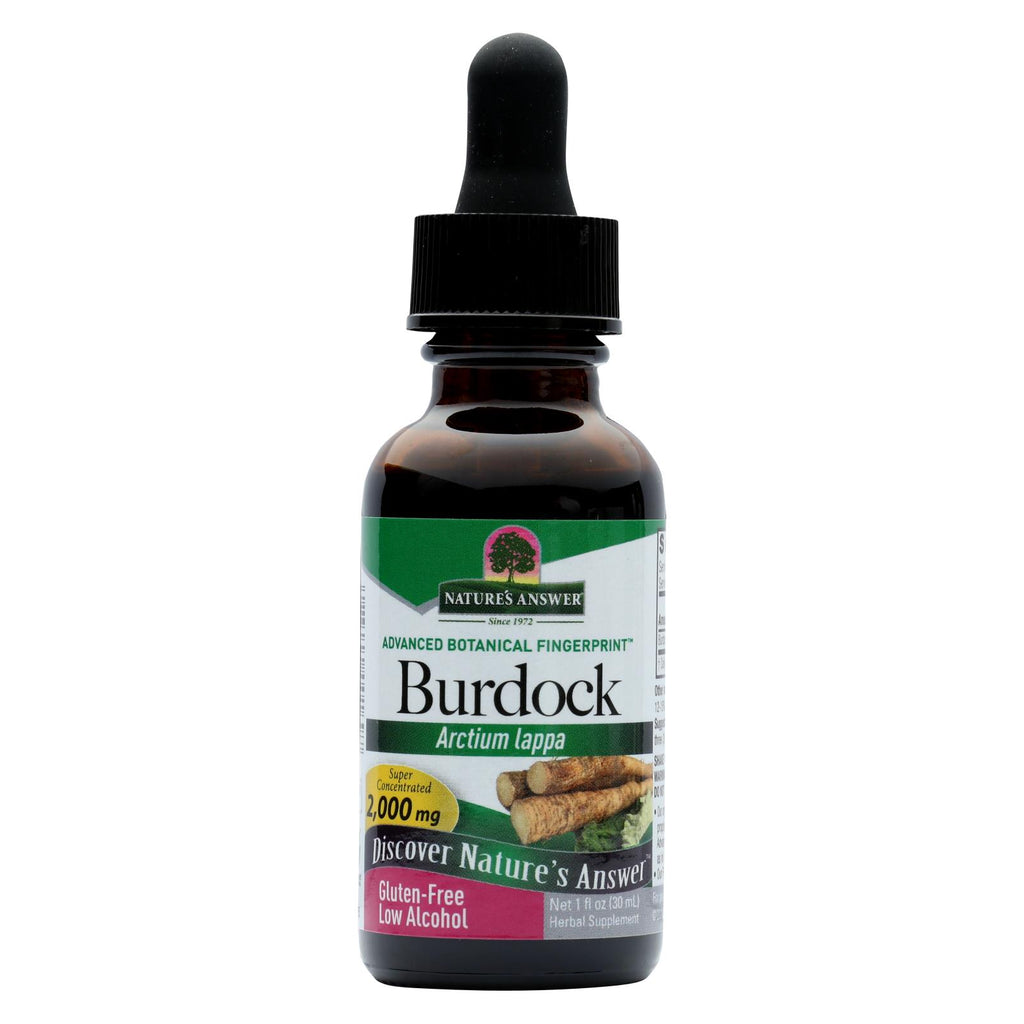 Nature's Answer - Burdock Root - 1 Fl Oz