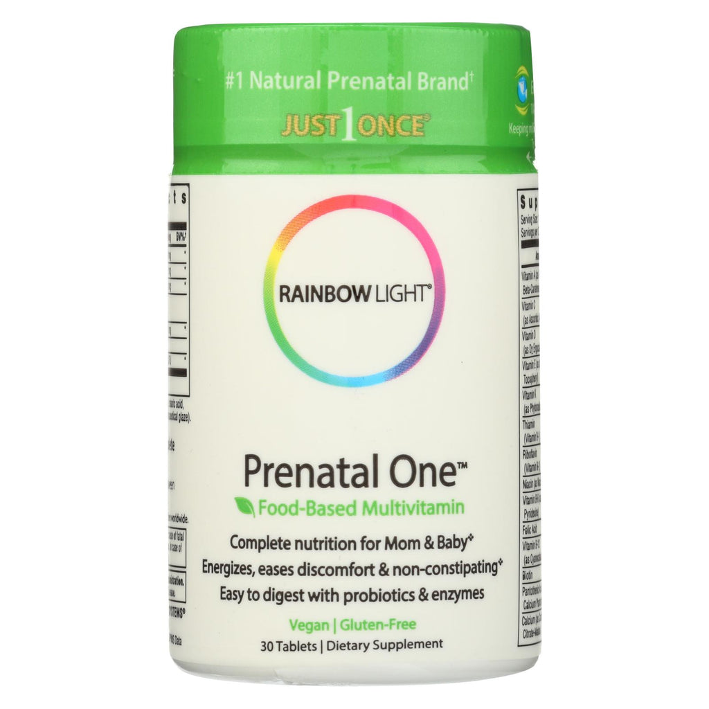 Rainbow Light Prenatal One Multivitamin - 30 Tablets