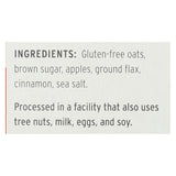 Gluten Freeda Instant Oatmeal - Apple - Case Of 8 - 10.5 Oz.