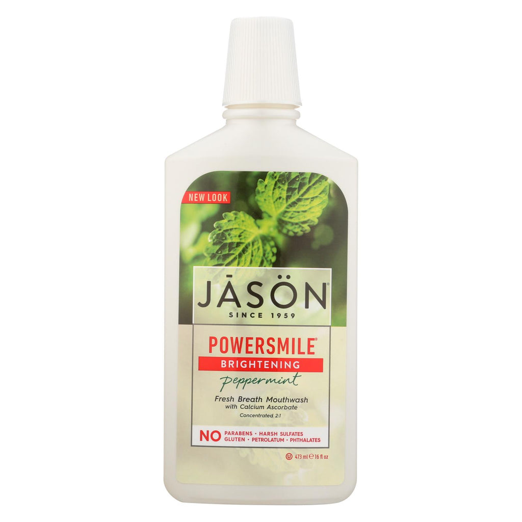 Jason Powersmile Mouthwash Peppermint - 16 Fl Oz