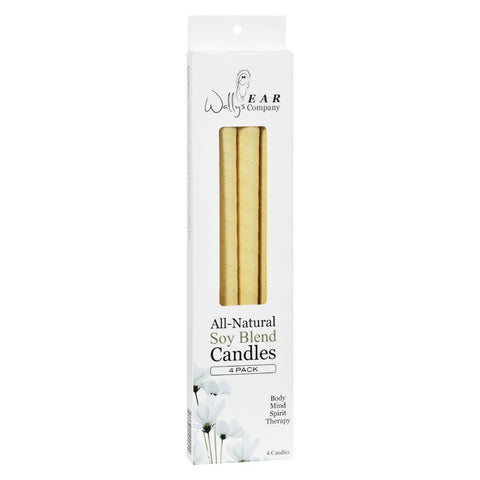 Wally's Ear Candles Plain Paraffin - 4 Candles