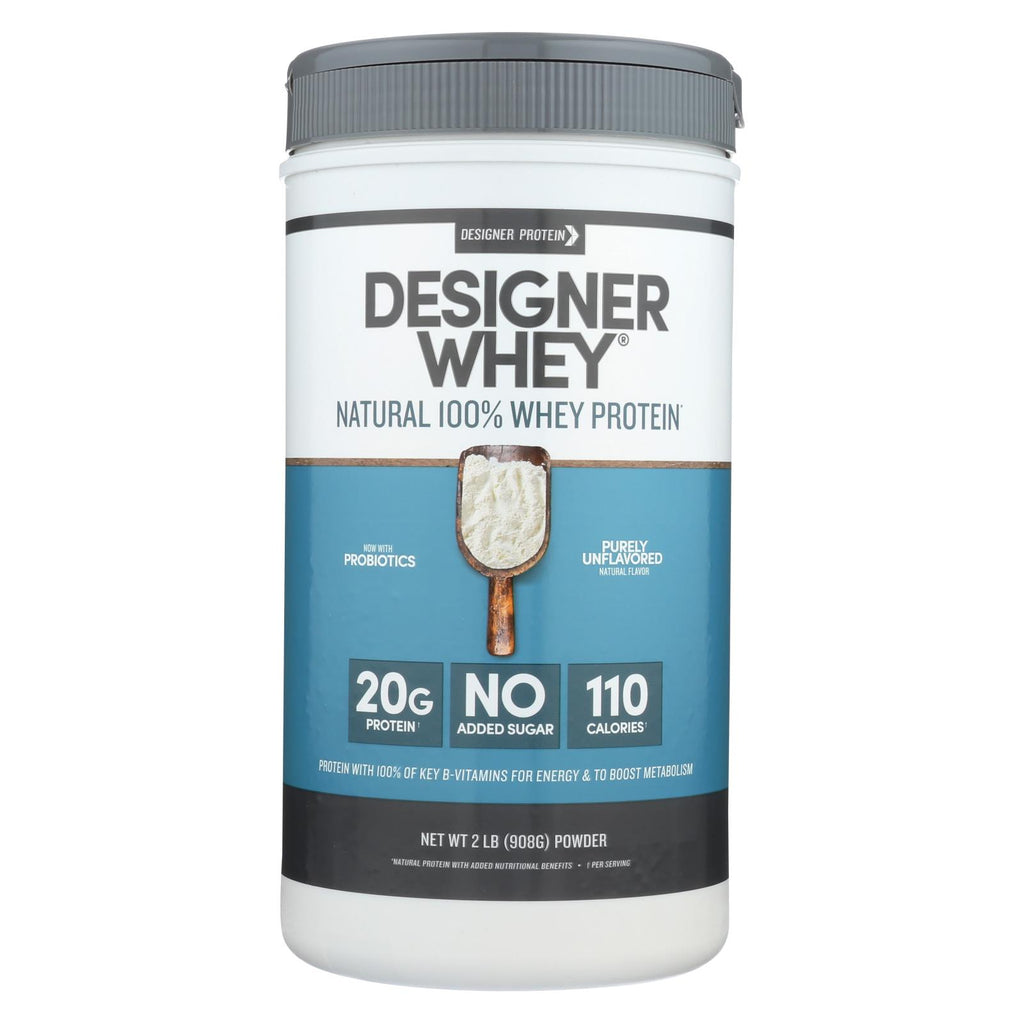 Designer Whey - Protein Powder - Natural - 2 Lbs