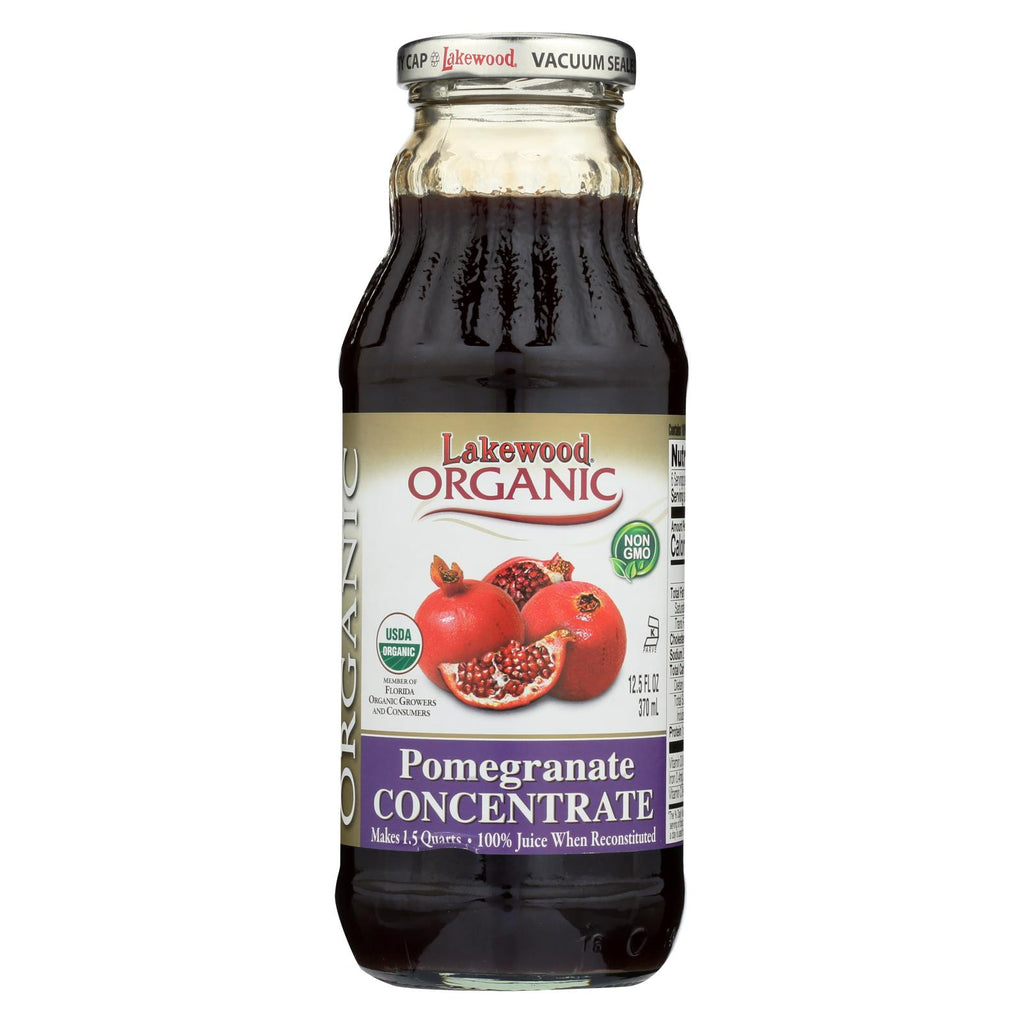 Lakewood Organic 100 Percent Fruit Juice Concentrate - Pomegranate - 12.5 Oz