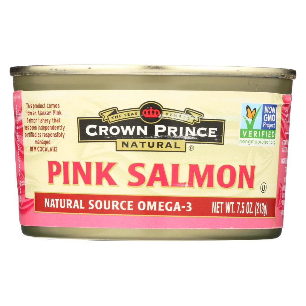 Crown Prince Alaskan Pink Salmon - Case Of 12 - 7.5 Oz.