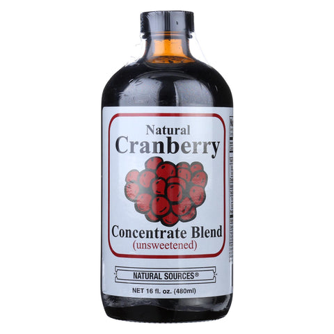 Natural Sources Cranberry Concentrate Drink - 16 Fl Oz