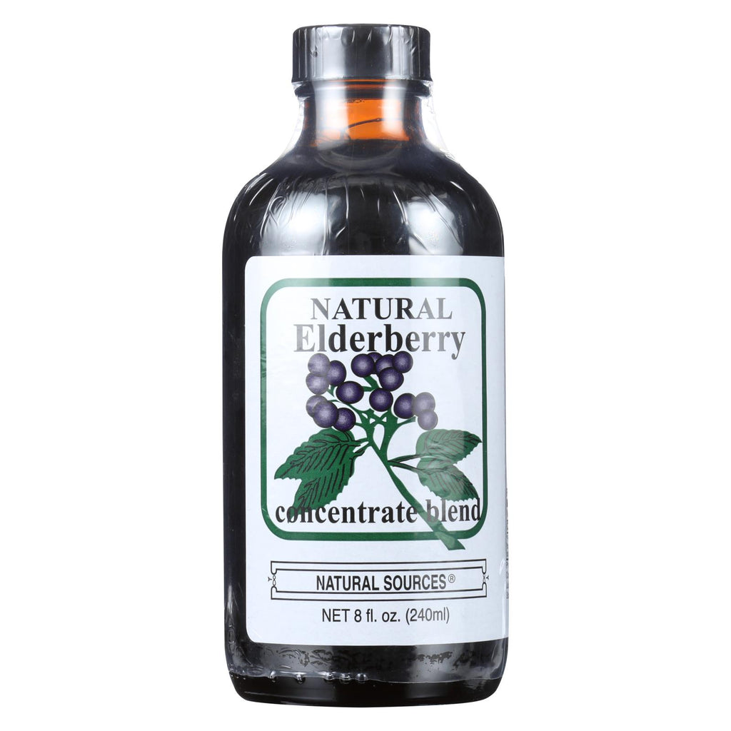 Natural Sources Elderberry Concentrate - 8 Fl Oz