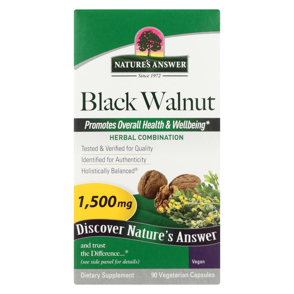 Nature's Answer - Black Walnut Complex - 90 Vegetarian Capsules