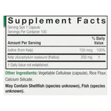 Nature's Answer - Kelp Thallus - 100 Capsules