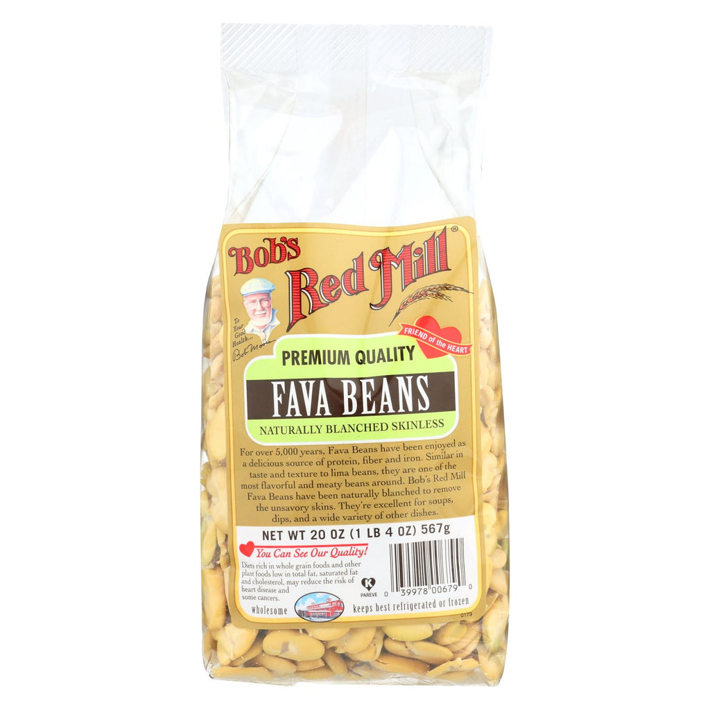 Bob's Red Mill - Fava Beans - 20 Oz - Case Of 4