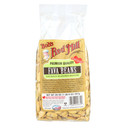 Bob's Red Mill - Fava Beans - 20 Oz - Case Of 4