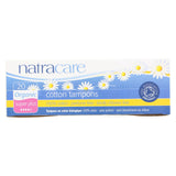 Natracare 100% Organic Cotton Tampons - Super Plus - 20 Pack