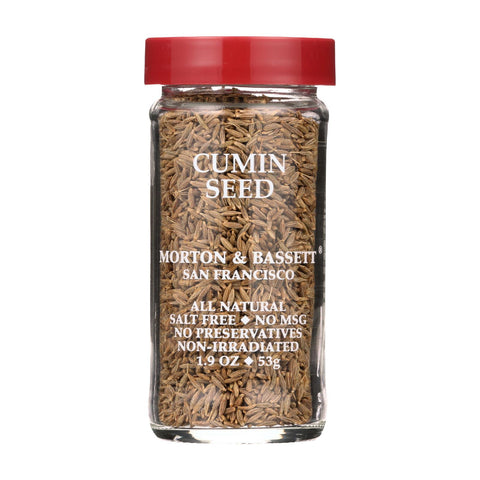 Morton And Bassett Seasoning - Cumin Seed - 2 Oz - Case Of 3