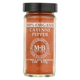 Morton And Bassett Organic Cayenne Pepper - Cayenne Pepper - Case Of 3 - 2 Oz.