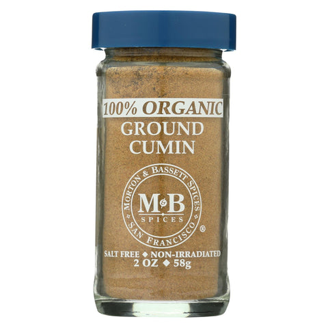 Morton And Bassett Organic Ground Cumin - Cumin - Case Of 3 - 2 Oz.