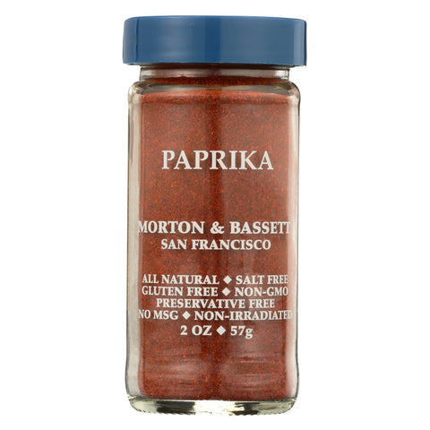 Morton And Bassett Seasoning - Paprika - 2 Oz - Case Of 3