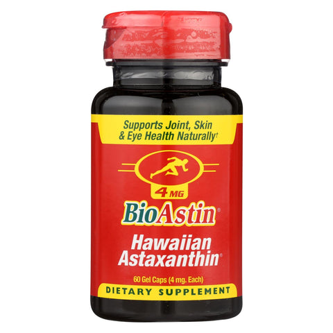 Nutrex Hawaii Bioastin Natural Astaxanthin - 4 Mg - 60 Gelatin Capsules