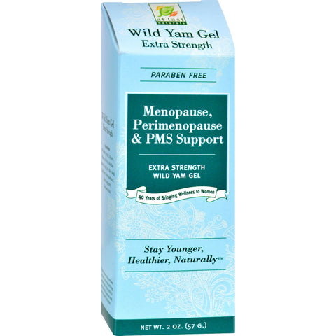 At Last Naturals Wild Yam Gel - Extra Strength - 2 Oz.