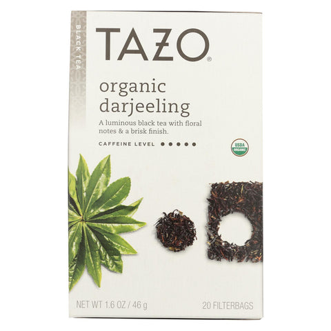 Tazo Tea Organic Tea - Darjeeling - Case Of 6 - 20 Bag