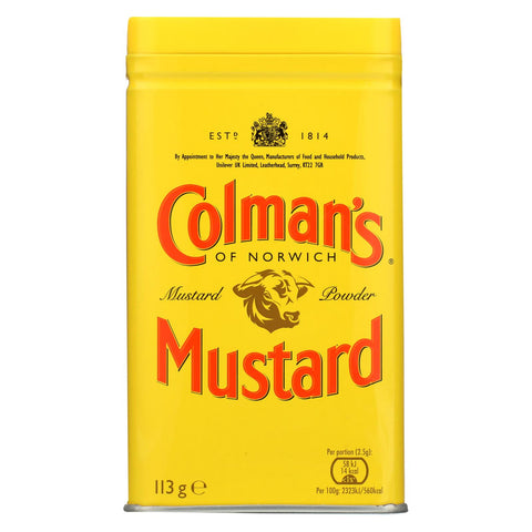 Colman Dry Mustard Powder - 4 Oz - Case Of 6