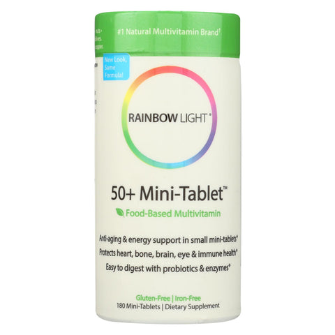 Rainbow Light 50 Plus Mini-tab Age-defense Formula - 180 Tablets