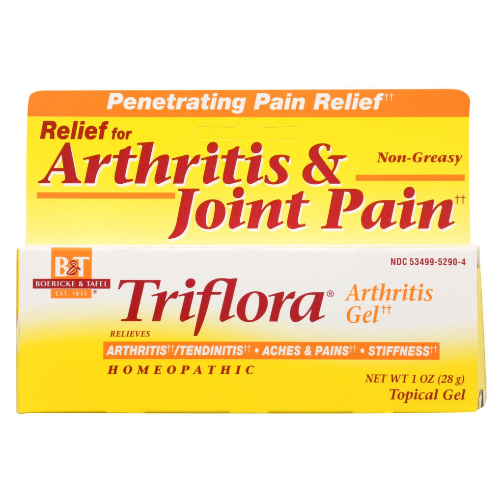 Boericke And Tafel - Triflora Arthritis Gel - 1 Oz