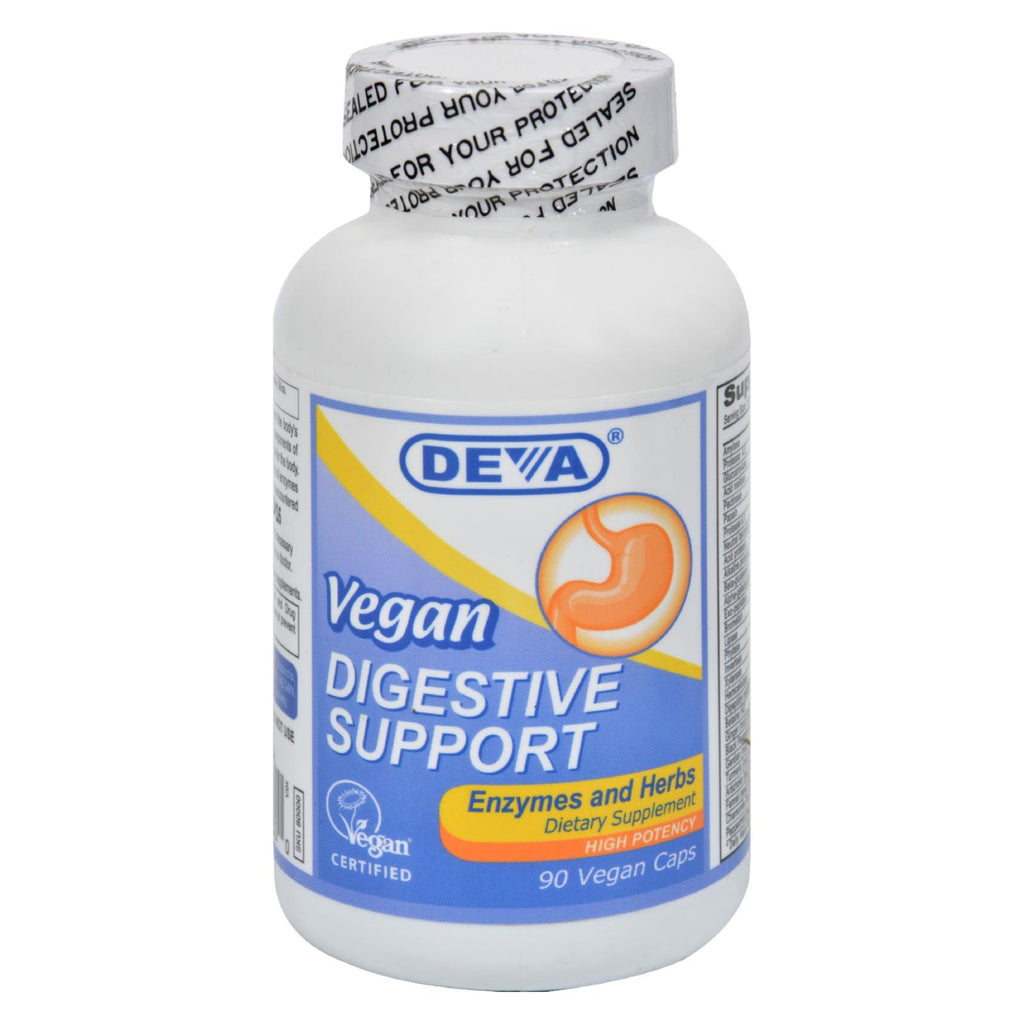 Deva Vegan Vitamins - Digestive Support - 90 Vegan Capsules